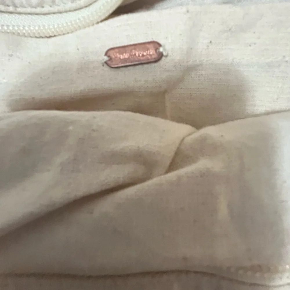 Free People Purple and Orange Hobo Bag with Intricate Design NWOT - Picture 2 of 3